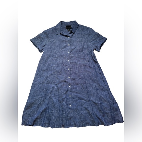 Tahari Dresses Tahari Linen Shirt Dress Poshmark